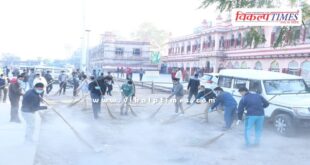 Historic Shramdaan at Sawai Madhopur Railway Station