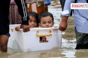 Indonesia floods, struggle for food and water