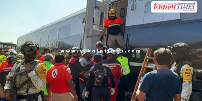 Major train accident in Mexico
