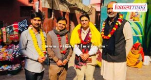 Manoj Parashar reached Mathura Vrindavan on the sant darshan yatra