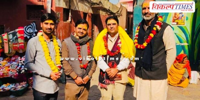 Manoj Parashar reached Mathura Vrindavan on the sant darshan yatra