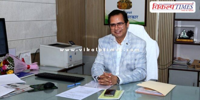 Rakesh Sharma took over as Commissioner and Joint Secretary of Information and Public Relations Department.