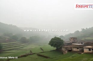 The weather changed at the end of the year in bonli Sawai madhopur