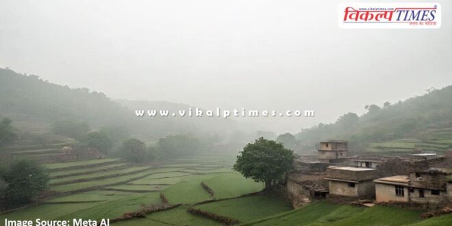The weather changed at the end of the year in bonli Sawai madhopur