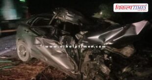 Truck and car accident in baran Rajasthan