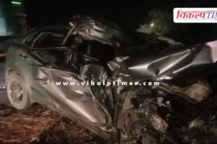 Truck and car accident in baran Rajasthan