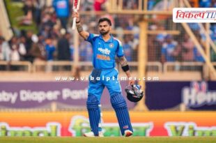 Virat Kohli scores a century in the second ODI between India and South Africa