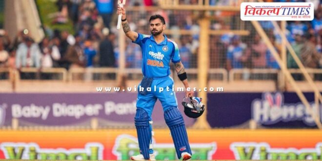 Virat Kohli scores a century in the second ODI between India and South Africa