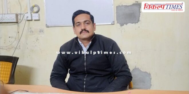 Abhijeet Singh took charge as District Transport Officer Sawai Madhopur