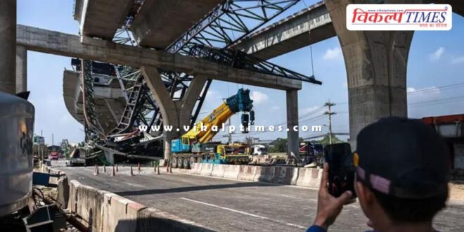 Crane accident in Bangkok thailand