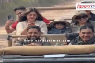 Filmmaker Ekta Kapoor visits Ranthambore National Park