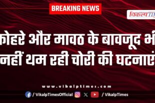 Fog Mavath Batoda Police sawai Madhopur news 01 Jan 26