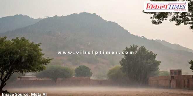 Fog and showers welcomed the New Year in bonli sawai madhopur