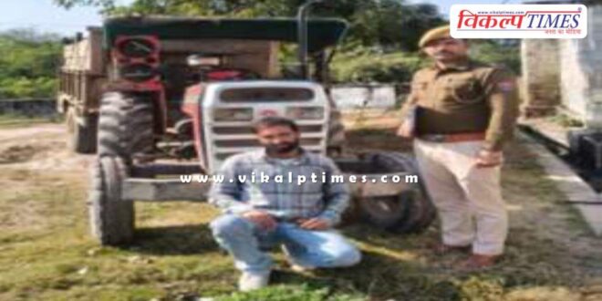 Gravel Mining Khandar Police Sawai Madhopur News 19 Jan 26