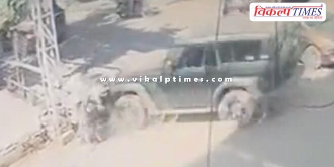 High Speed Car Thar bike youth accident jaipur news 24 Jan 26