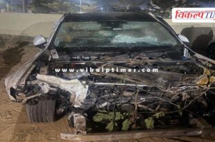 High Speed racing car audi accident in jaipur