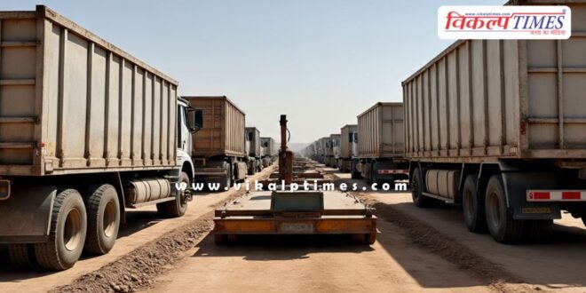 Mineral transport vehicles will be inspected at weighing scales in rajasthan