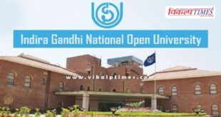 Online admission to various IGNOU courses till January 31