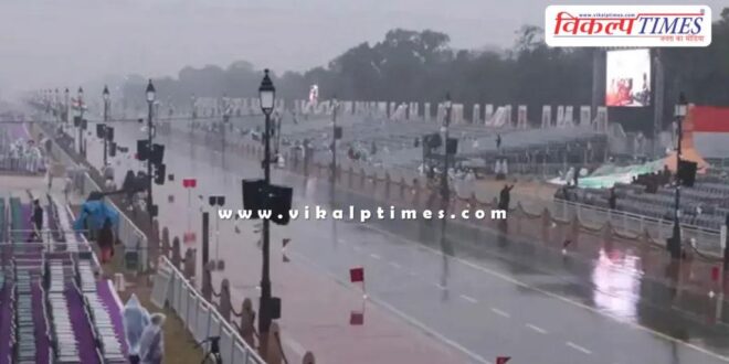 Rain and strong winds in Delhi-NCR