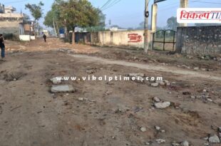 Road widening incomplete, people facing problems in sawai madhopur