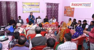 Sawai Madhopur Incharge Secretary Shivangi Swarnkar observed the village upliftment camp in Bhadauti