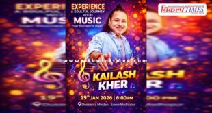 Singer Kailash Kher will enthrall people with his songs and Sufiana Kalams in sawai madhopur