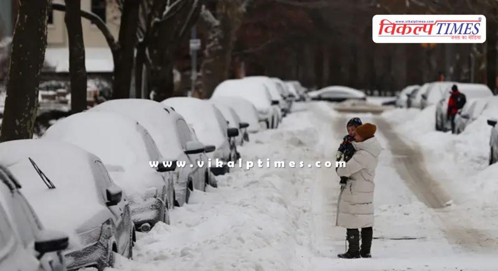 Snowstorm wreaks havoc in America