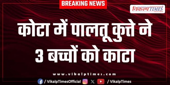 Street Dogs Kota city news 10 Jan 26