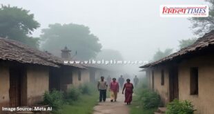 Temperature drops due to fog and melting in bonli sawai madhopur