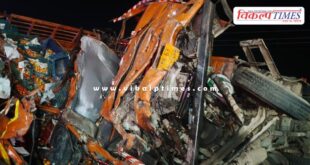 Two trucks accident in kushtala Sawai Madhopur