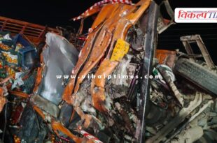 Two trucks accident in kushtala Sawai Madhopur