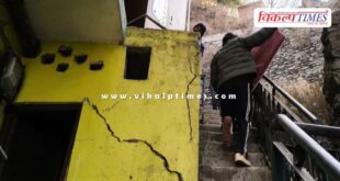 Tunnel construction in Shimla causes cracks in houses