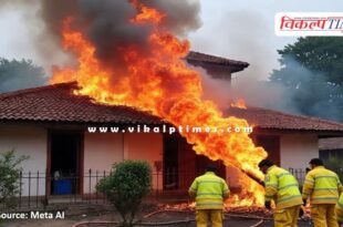 Fire breaks out in a house in Talwandi area kota