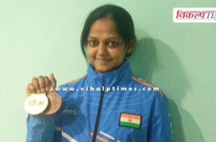 India's Meghna Sajjanar won bronze medal in Asian Shooting Championship