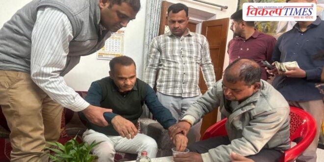 Jaipur Acb action on bdo sawai madhopur panchayat samiti jagdish meena