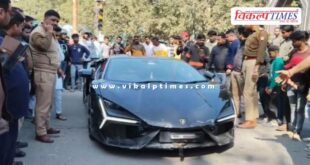 Lamborghini car accident in kanpur uttar pradesh