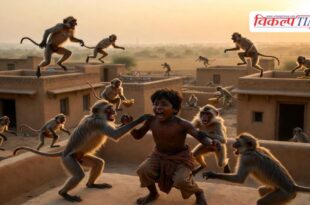 Monkeys wreak havoc in Todra sawai madhopur