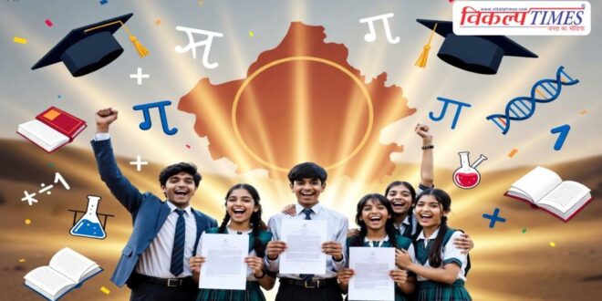 Rajasthan Board 12th result declared, 5 students top in Science