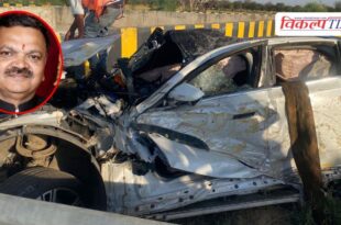 Road accident in Alwar Shakun Group MD Vallabh Maheshwari BMW overturns