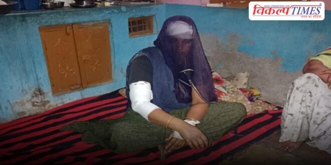 Woman Injured After Brave Fight With Leopard in bhilwara