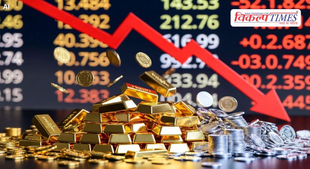 Gold prices fall sharply, silver also cheap know today's latest rate