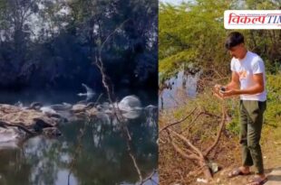 Instagram reel viral crocodile kota city news 13 April 2026