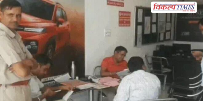 Major action in Toyota showroom Sawai Madhopur