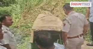 School auto filled with children falls into drain in kota