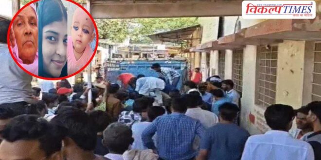 Tragic accident in gangapur city sawai madhopur