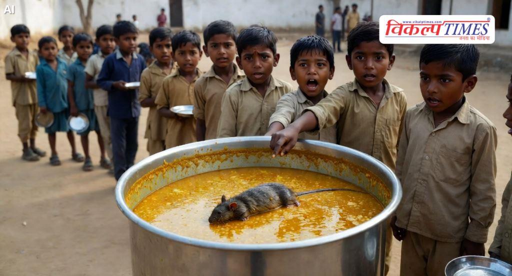 ramgarh school mid day meal food mouse Alwar News 29 April 26