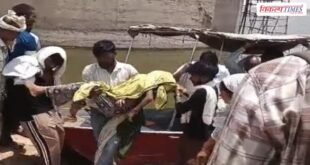 Chambal River buffalo Crocodile girl dholpur news 20 May 26