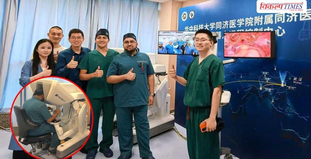 Dr. Syed Mohammed Ghouse creates history Performs successful robotic surgery in Hyderabad, 3000 kilometers from Wuhan