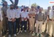 Encroachment removed by bulldozer in siswali krishi upaj mandi baran
