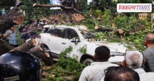 Heavy destruction due to storm and rain in Uttar Pradesh